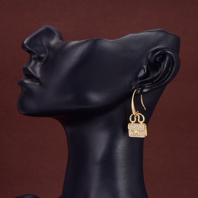 [⭐Spark]KELLY DIAMOND EARRINGS