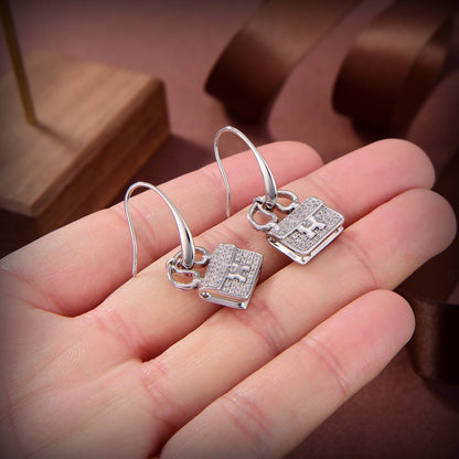 [⭐Spark]KELLY DIAMOND EARRINGS