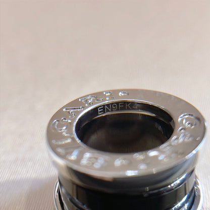 [⭐Spark]ZERO 1 BLACK CERAMIC SILVER NECKLACE