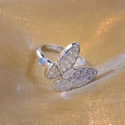[⭐Spark]BUTTERFLY DIAMOND RING