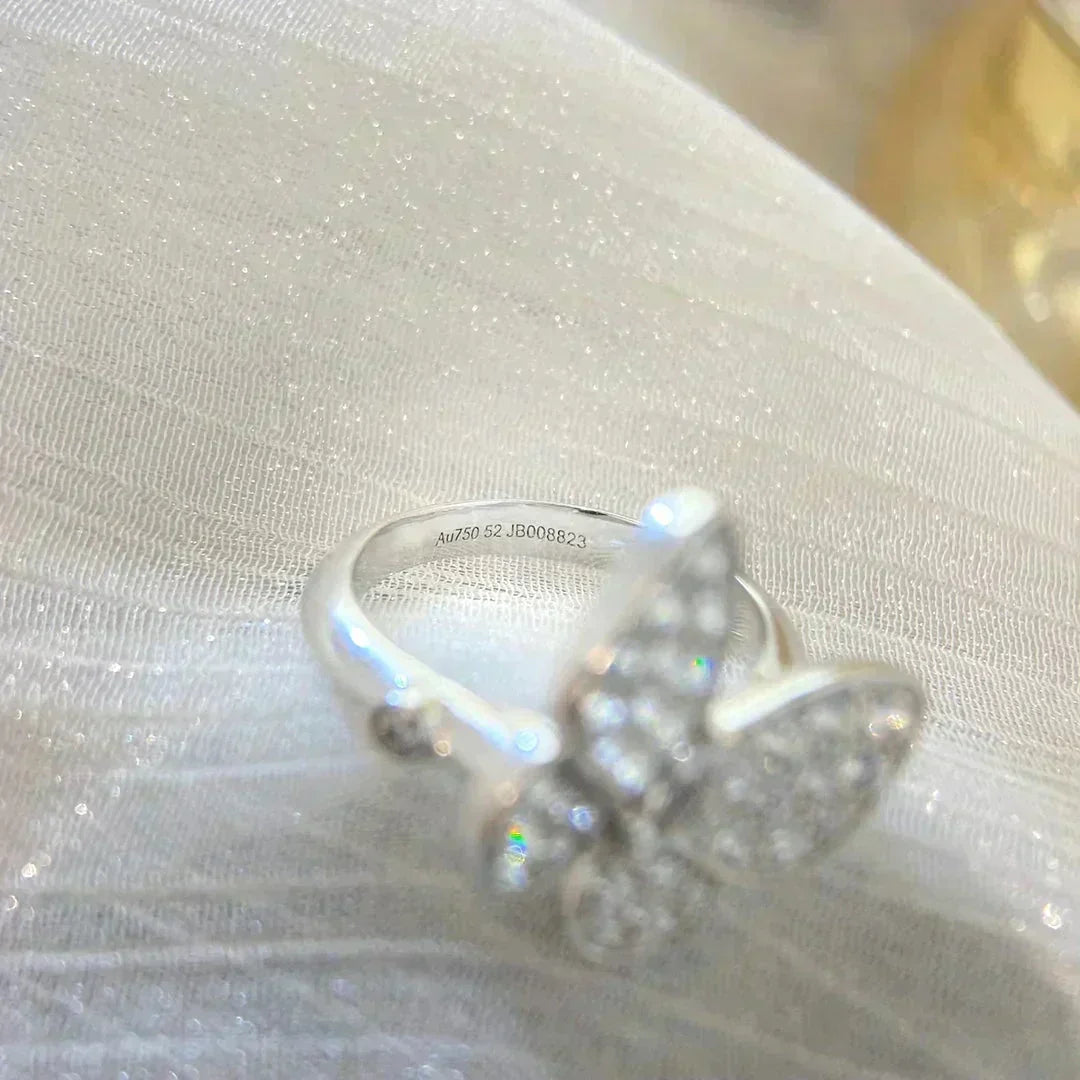 [⭐Spark]BUTTERFLY DIAMOND RING