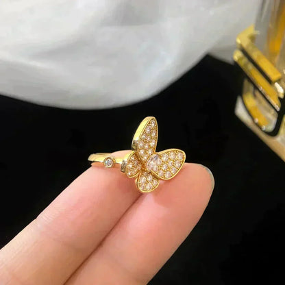 [⭐Spark]BUTTERFLY DIAMOND RING