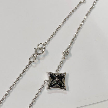 [⭐Spark]STAR BLACK MOP NECKLACE