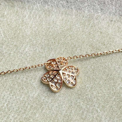 [⭐Spark]FLOWER DIAMOND NECKLACE
