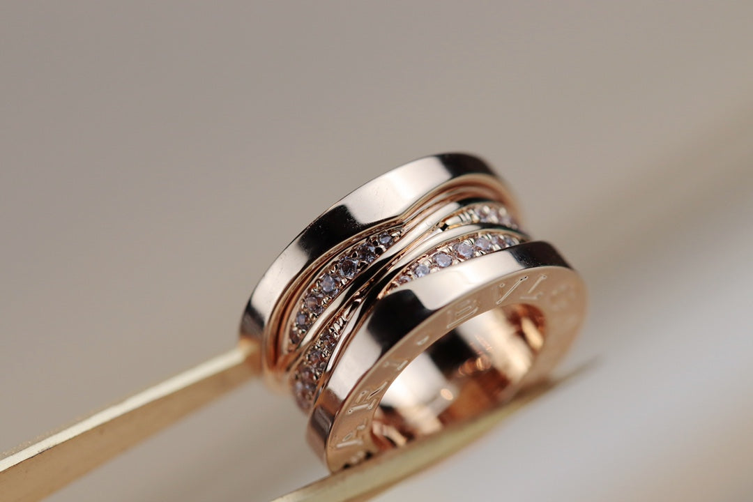 [⭐Spark]ZERO 1 PINK GOLD DIAMOND NECKLACE