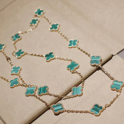 [⭐Spark]CLOVER 20 MOTIFS MALACHITE GOLD