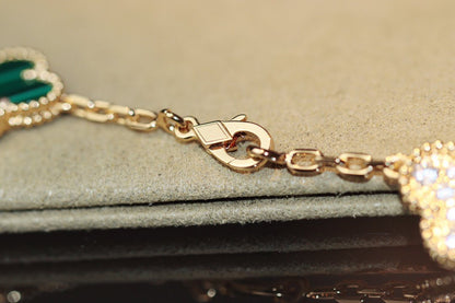 [⭐Spark]CLOVER 20 MOTIFS ONYX ROSE GOLD