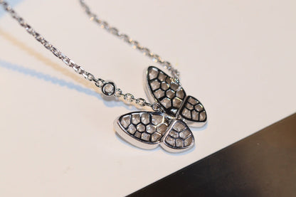 [⭐Spark]BUTTERFLY DIAMOND NECKLACE