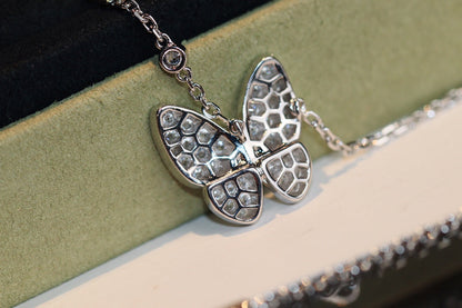 [⭐Spark]BUTTERFLY DIAMOND NECKLACE