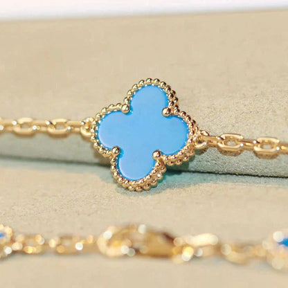 [⭐Spark]CLOVER 20 MOTIFS TURQUOISE GOLD