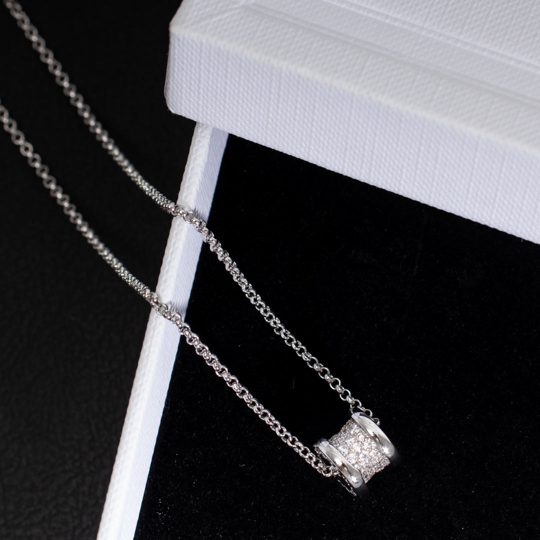 [⭐Spark]ZERO 1 SILVER DIAMOND NECKLACE
