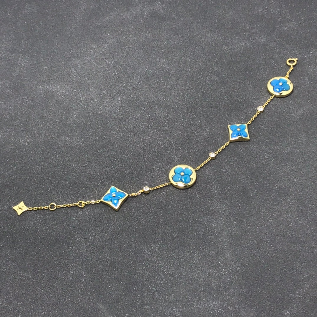 [⭐Spark]STAR AND SUN TURQUOISE 4 MOTIFS 3 DIAMONDS