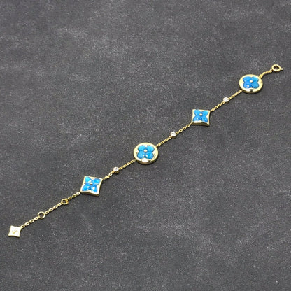 [⭐Spark]STAR AND SUN TURQUOISE 4 MOTIFS 3 DIAMONDS