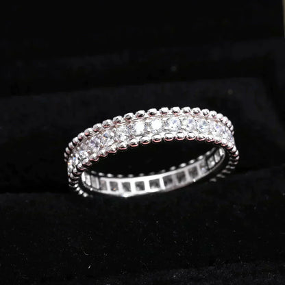 [⭐Spark]PERLEE DIAMOND SILVER RING