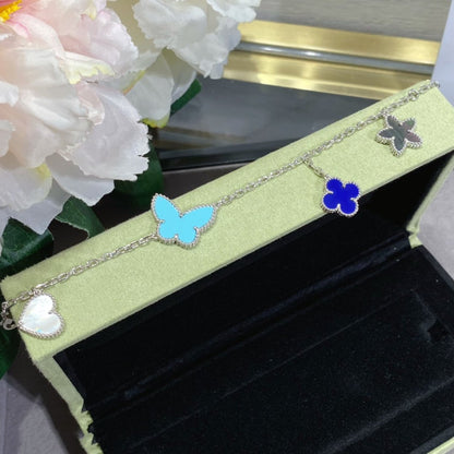 [⭐Spark]LUCKY SPRING SILVER BRACELET 4 MOTIF