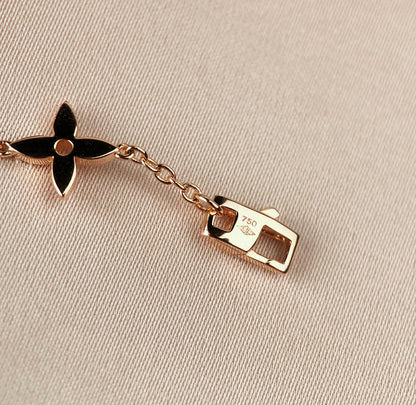 [⭐Spark]STAR AND SUN 7 MOTIFS GOLD BRACELET