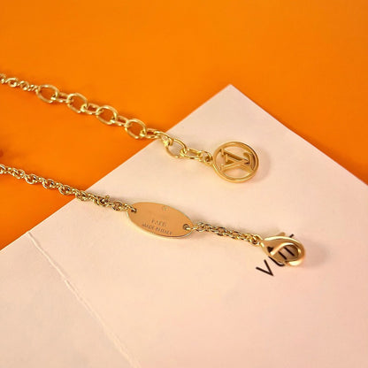 [⭐Spark]LOGO STAR MOTIF GOLD BRACELET