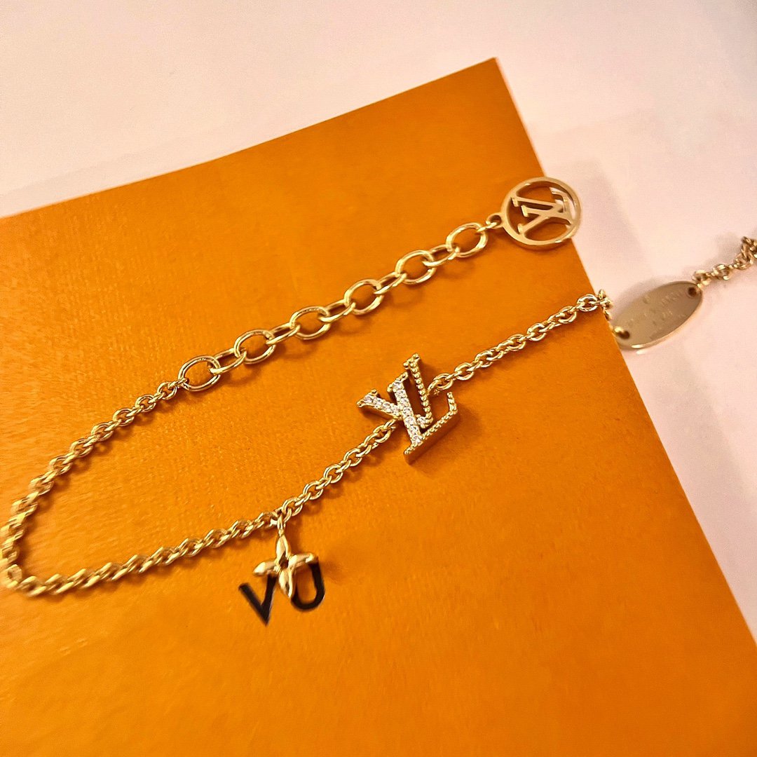 [⭐Spark]LOGO STAR MOTIF GOLD BRACELET