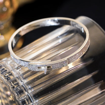 [⭐Spark]KELLY BRACELET DIAMOND PAVED