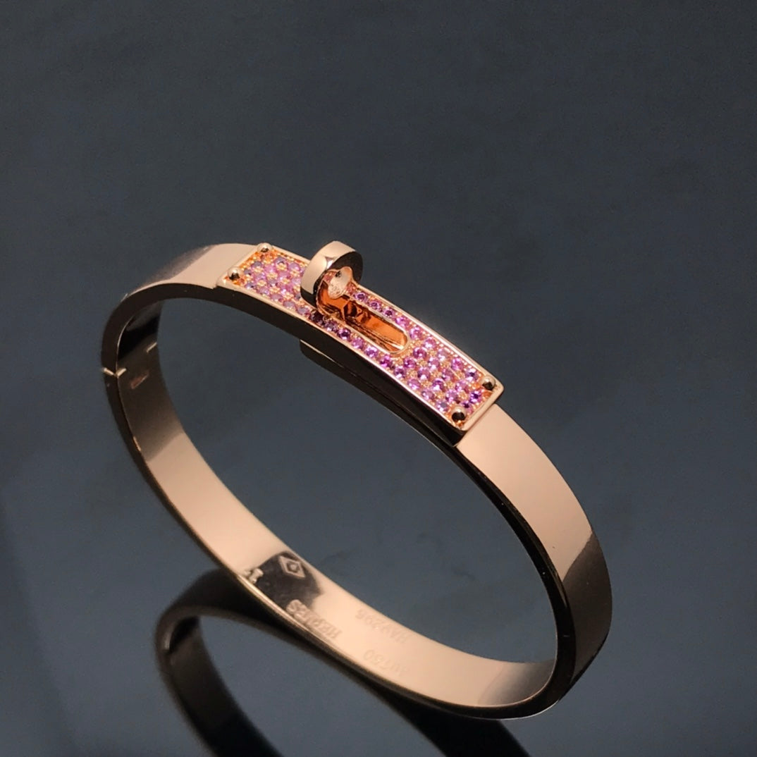 [⭐Spark]KELLY BRACELET PINK DIAMOND