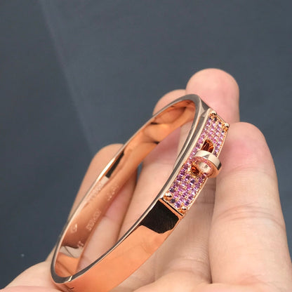 [⭐Spark]KELLY BRACELET PINK DIAMOND