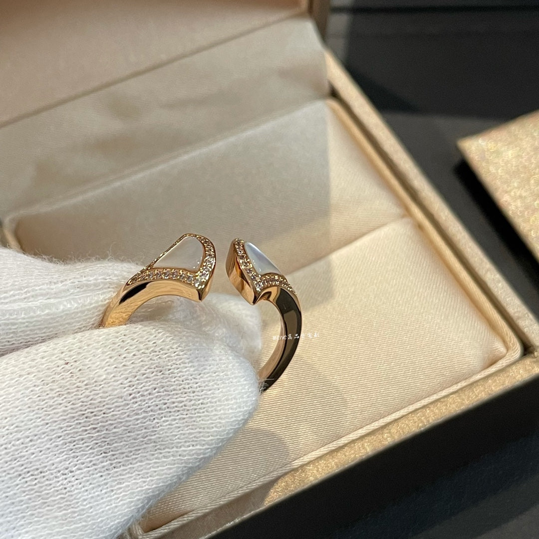 [⭐Spark]DREAM MOP DIAMOND OPEN RING
