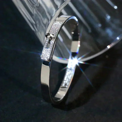 [⭐Spark]KELLY SILVER DIAMOND BRACELET