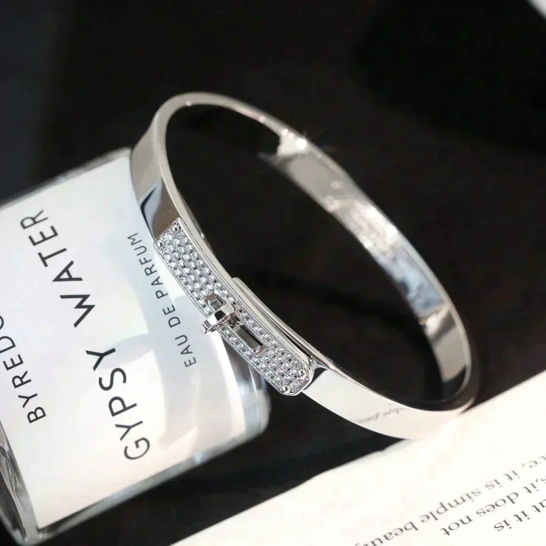 [⭐Spark]KELLY SILVER DIAMOND BRACELET