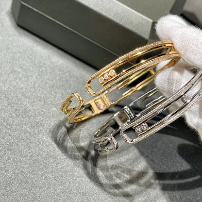 [⭐Spark]MOVE 10TH PAVED DIAMOND BRACELET