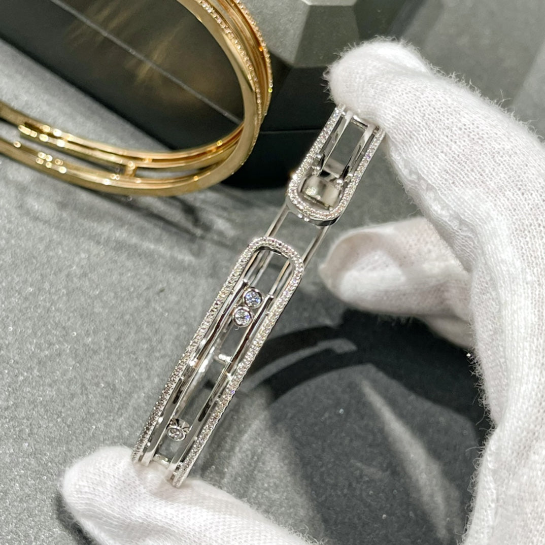 [⭐Spark]MOVE 10TH PAVED DIAMOND BRACELET