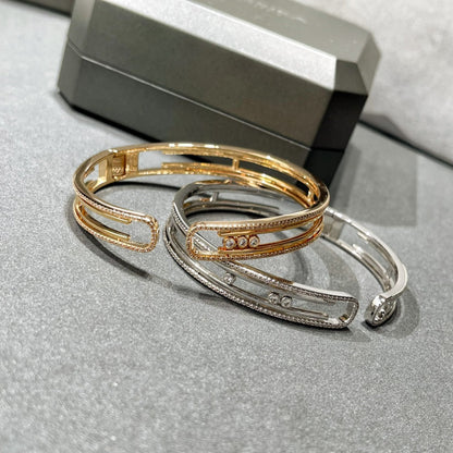 [⭐Spark]MOVE 10TH PAVED DIAMOND BRACELET