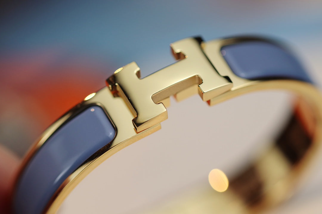 [⭐Spark]H BRACELET 12MM BLUE GRAY