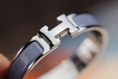 [⭐Spark]H BRACELET 12MM BLUE GRAY