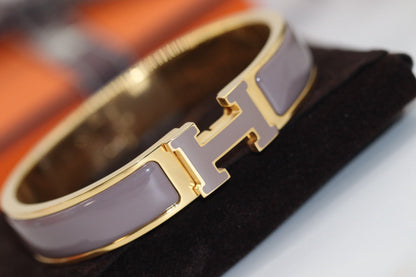 [⭐Spark]H BRACELET 12MM BROWN