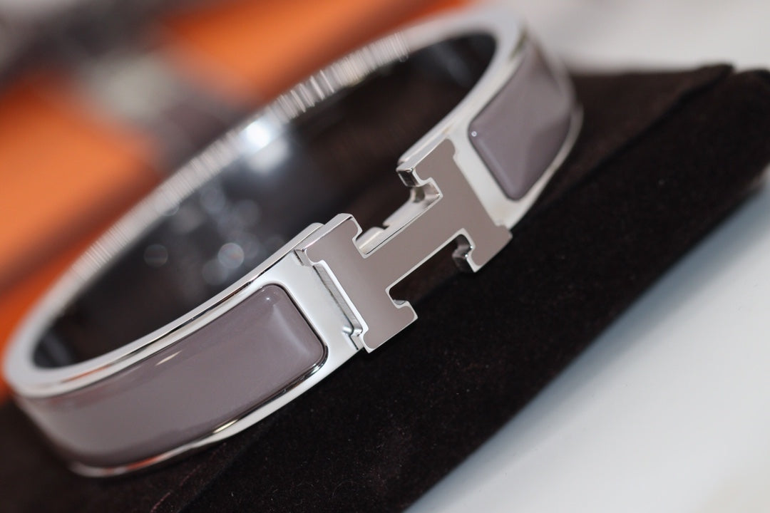 [⭐Spark]H BRACELET 12MM BROWN