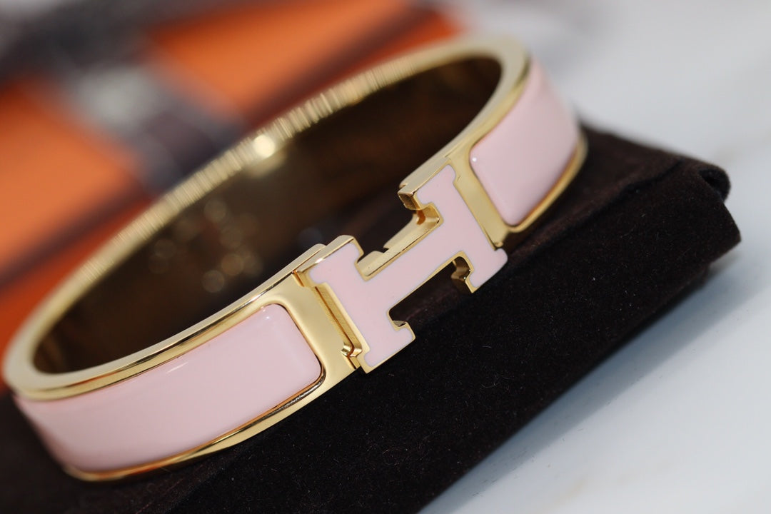 [⭐Spark]H BRACELET 12MM PINK