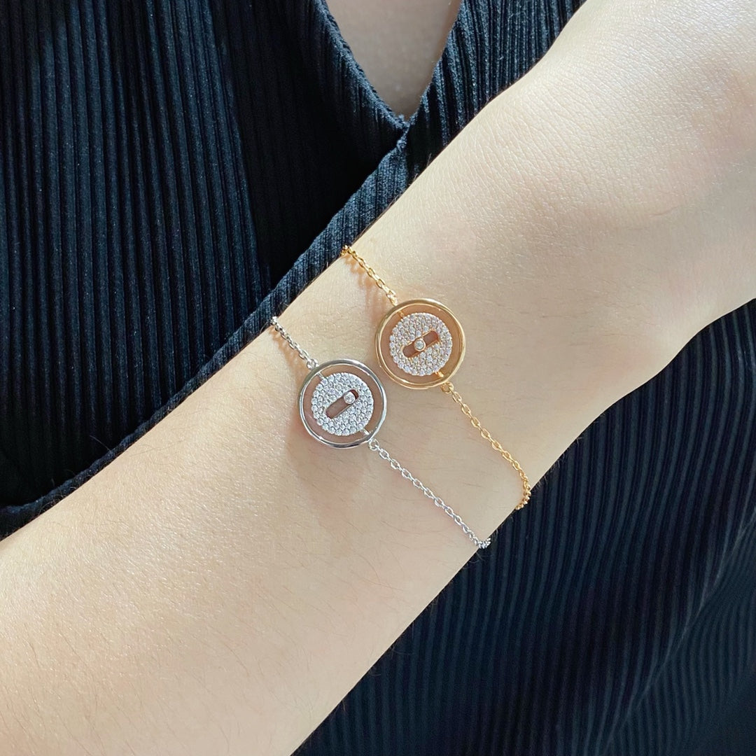 [⭐Spark]Demo MOVE DIAMOND PAVED BRACELET