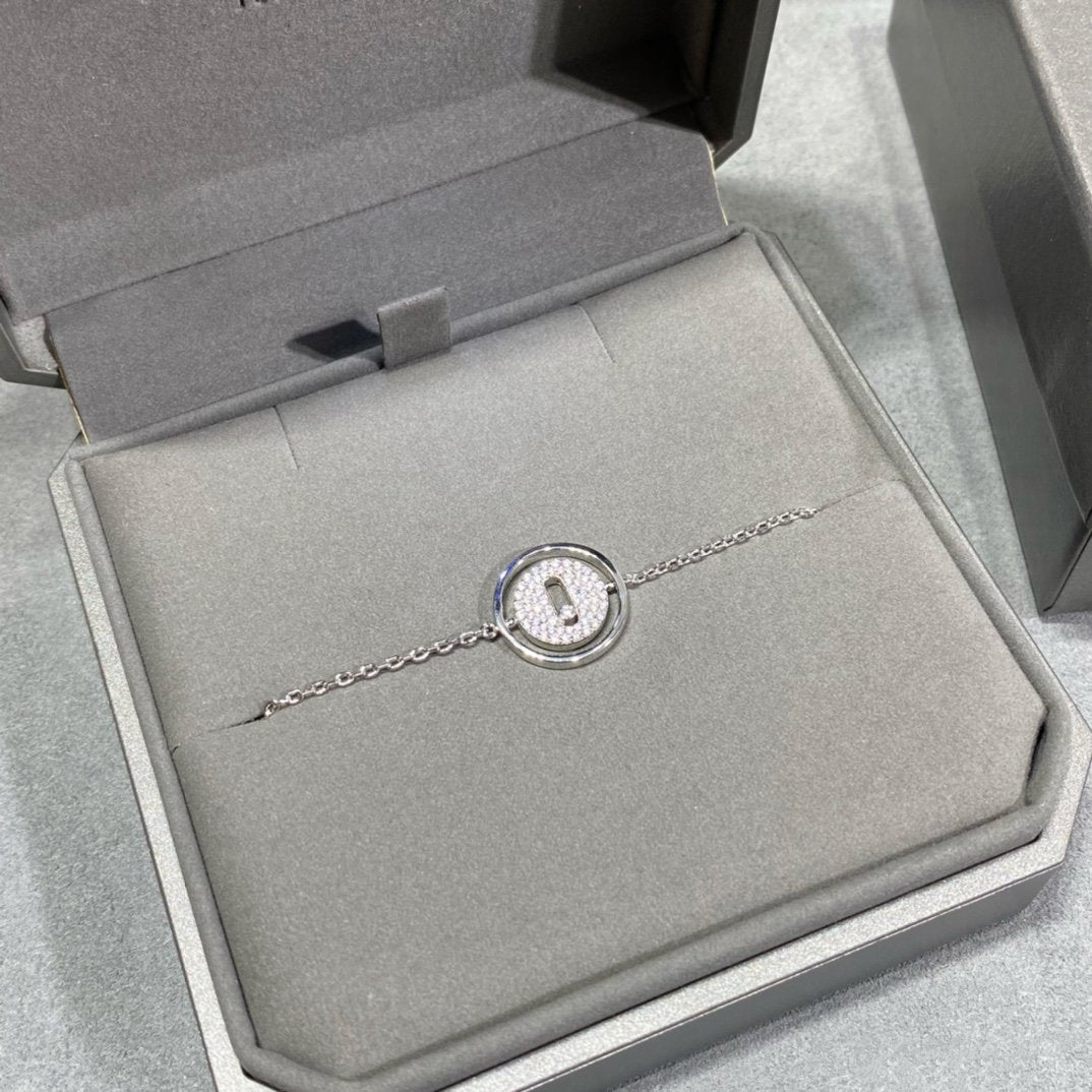 [⭐Spark]Demo MOVE DIAMOND PAVED BRACELET