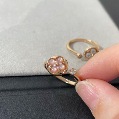 [⭐Spark]SUN 1 DIAMOND PINK MOP RING
