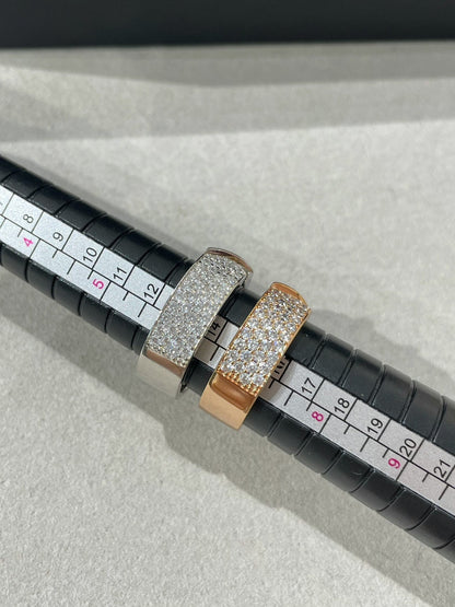 [⭐Spark]LIENS EVIDENCE  DIAMOND PAVED RING