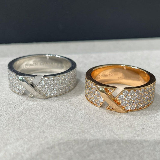 [⭐Spark]LIENS EVIDENCE  DIAMOND PAVED RING