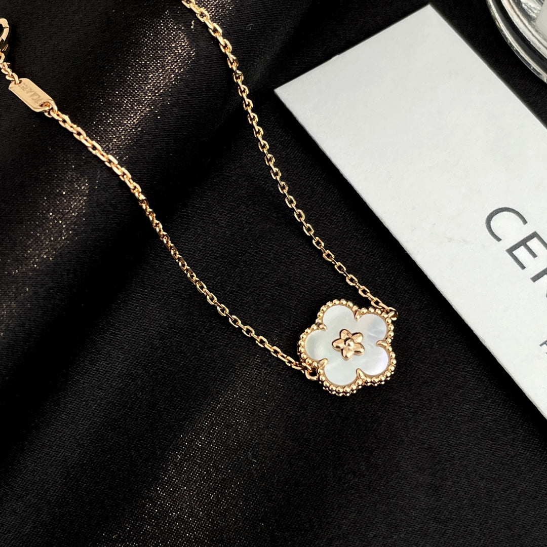 [⭐Spark]LUCKY SPRING ROSE GOLD MOP BRACELET