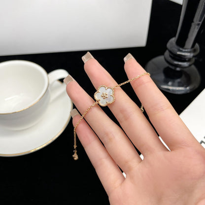 [⭐Spark]LUCKY SPRING ROSE GOLD MOP BRACELET