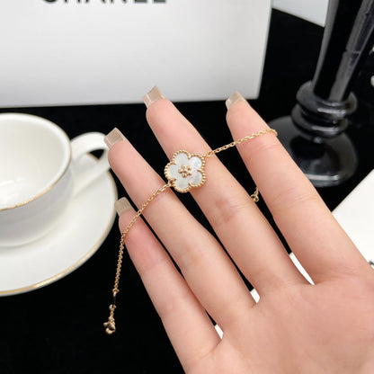 [⭐Spark]LUCKY SPRING ROSE GOLD MOP BRACELET