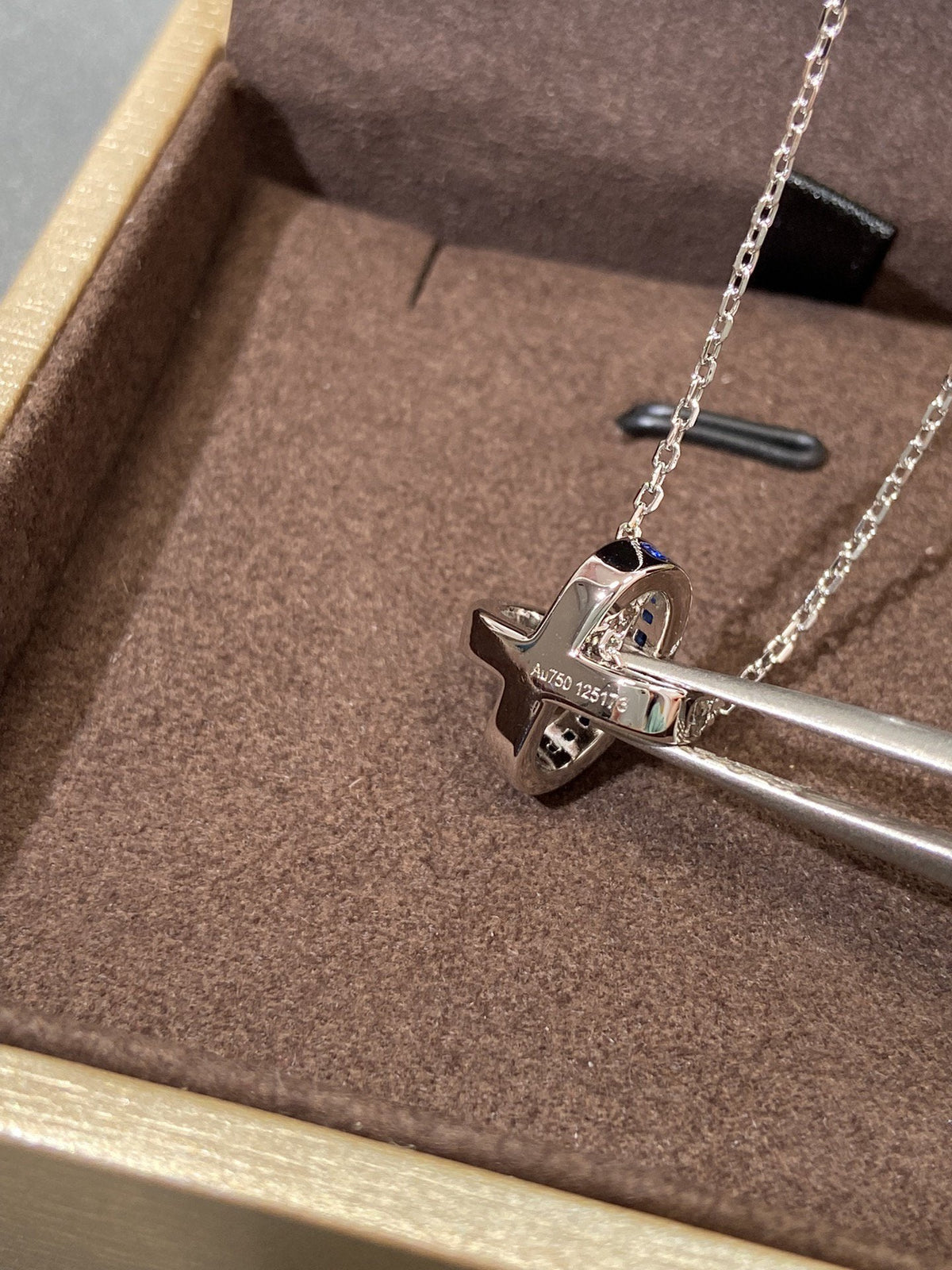 [⭐Spark]LIENS DIAMOND SILVER NECKLACE