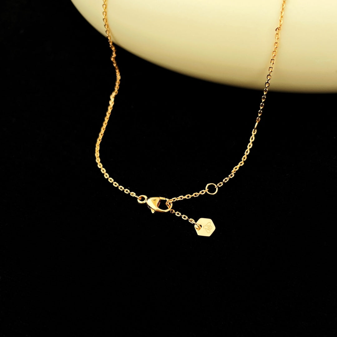 [⭐Spark]BEE MINI PEDANT DIAMOND NECKLACE