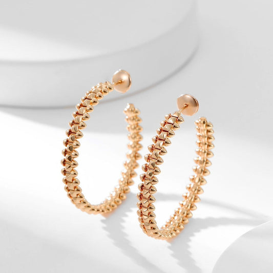 [⭐Spark]CLASH HOOP EARRINGS