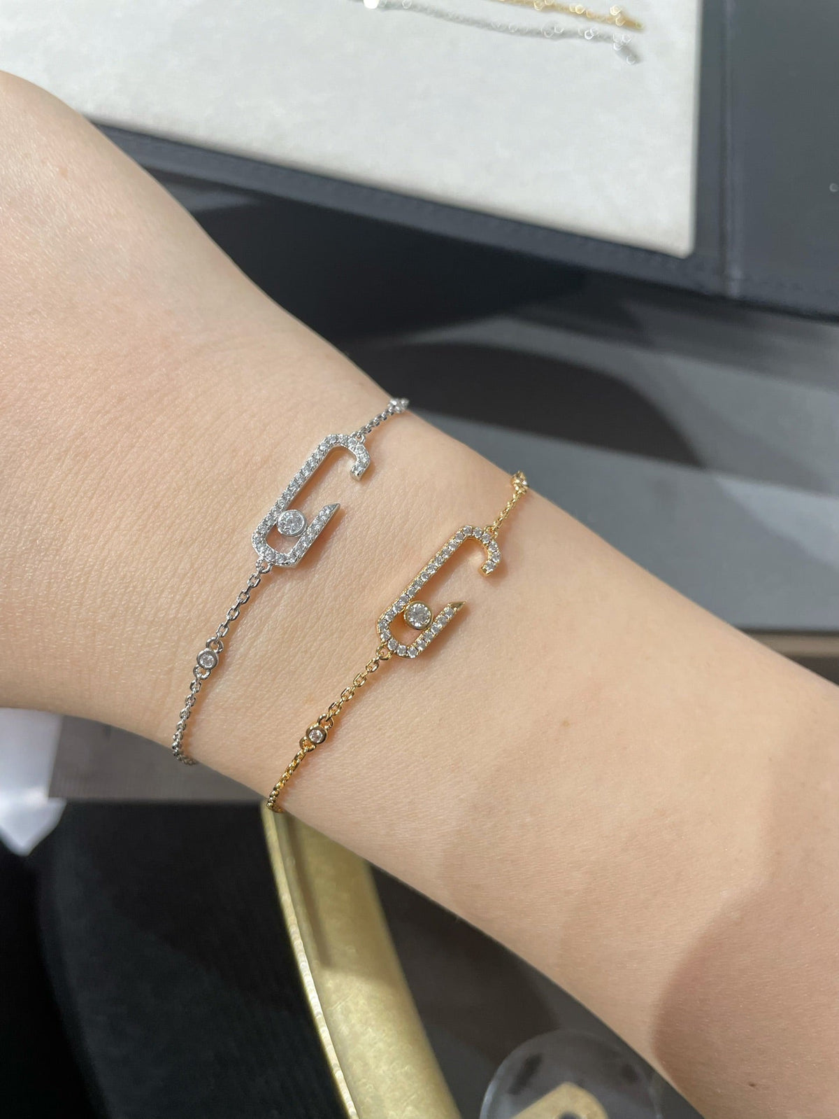 [⭐Spark]BABY MOVE DIAMOND BRACELET