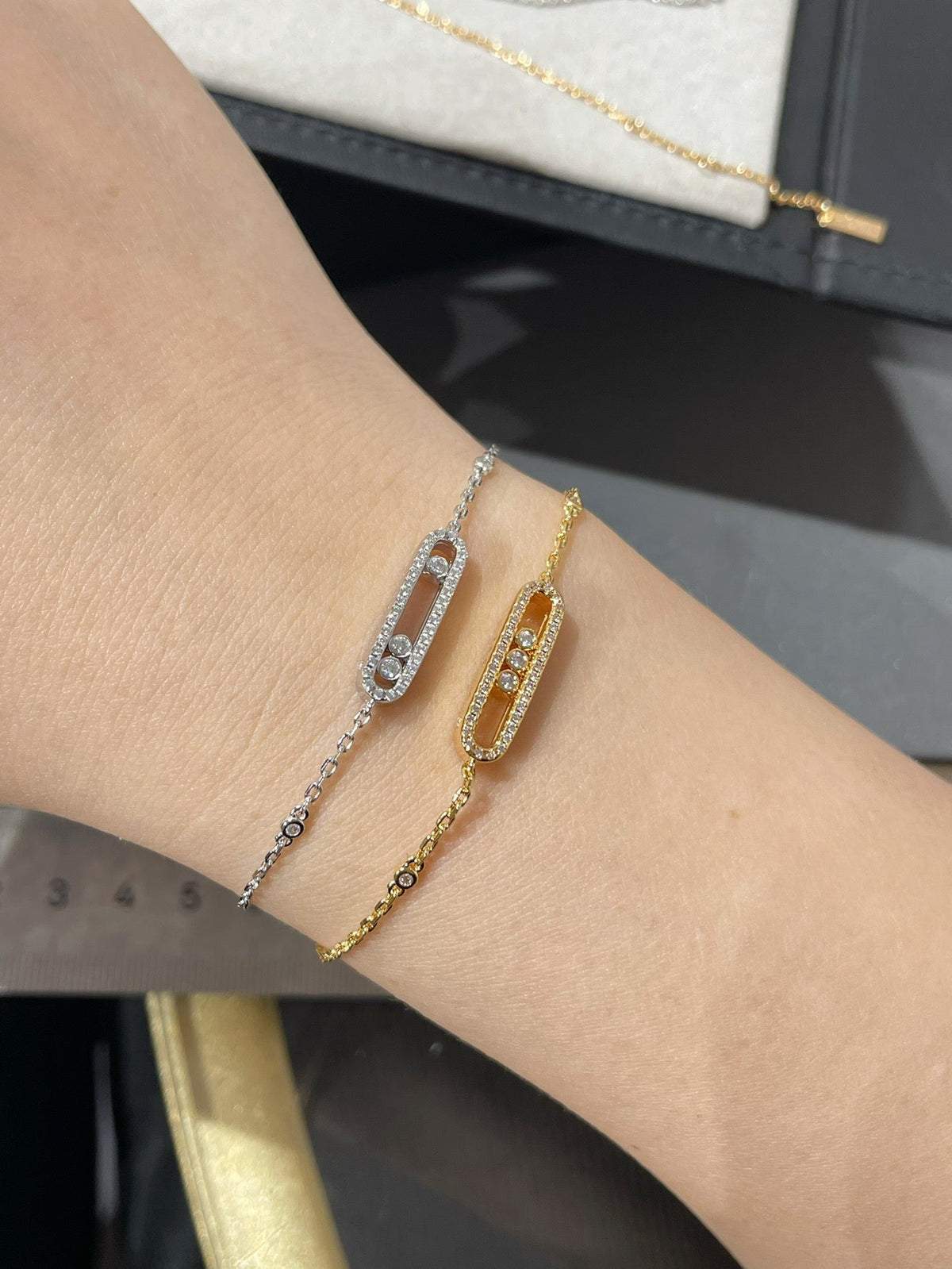 [⭐Spark]BABY MOVE DIAMOND BRACELET