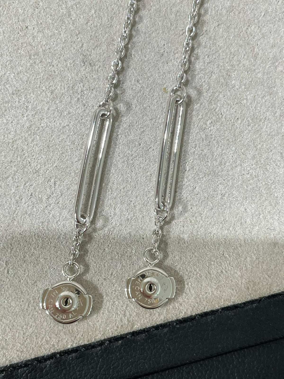[⭐Spark]CHAINE CHAOS DIAMOND DROP EARRINGS